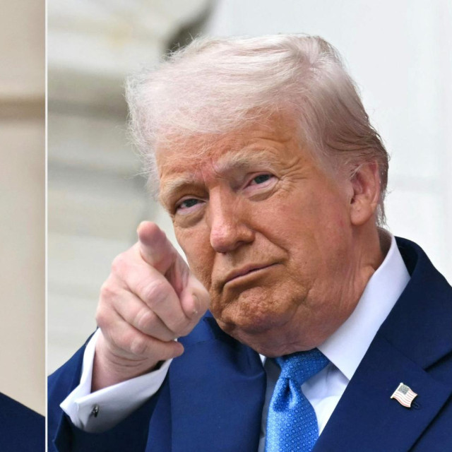 Friedrich Merz i Donald Trump