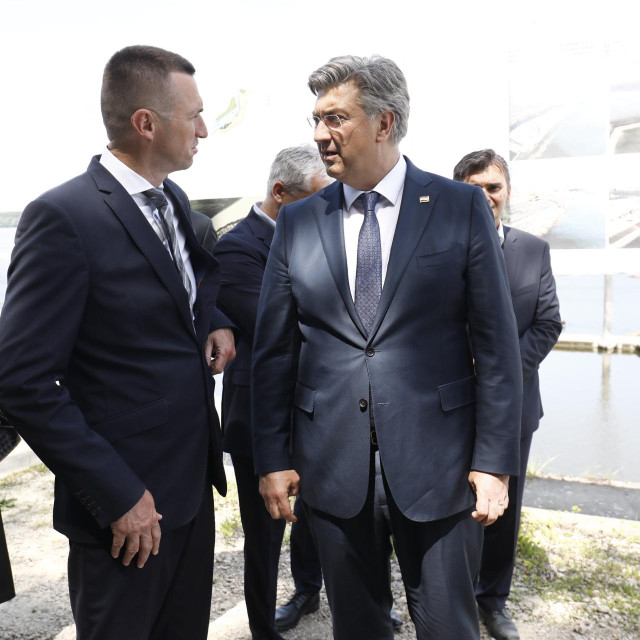 Ivan Penava i Andrej Plenković