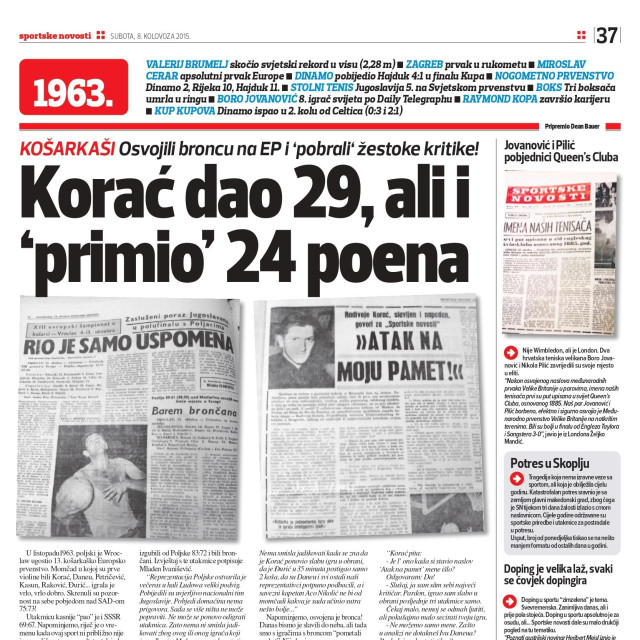 80. rođend80. rođendan SN - 1963. SN - 1963.
