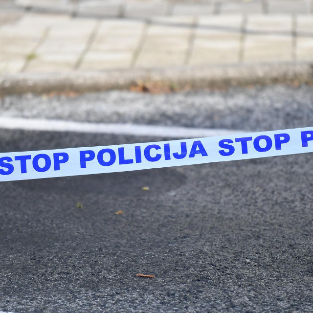 Ilustracija, policijska traka