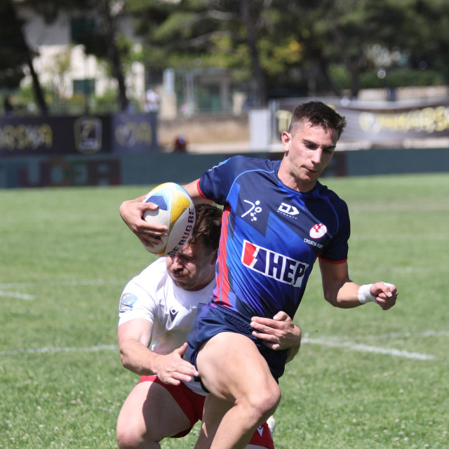 Ragbi 7, turnir Trophy divizije europskog kupa nacija Hrvatska - Poljska: Niko Vranešević