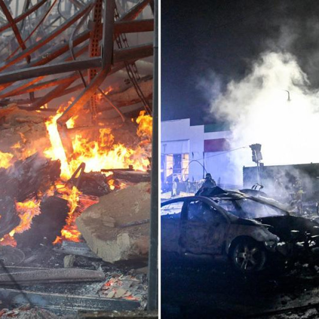 Posljedice napada jedrećih bombi u Ukrajini