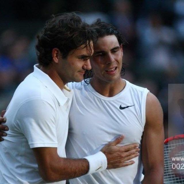 Rafael Nadal i Roger Federer 