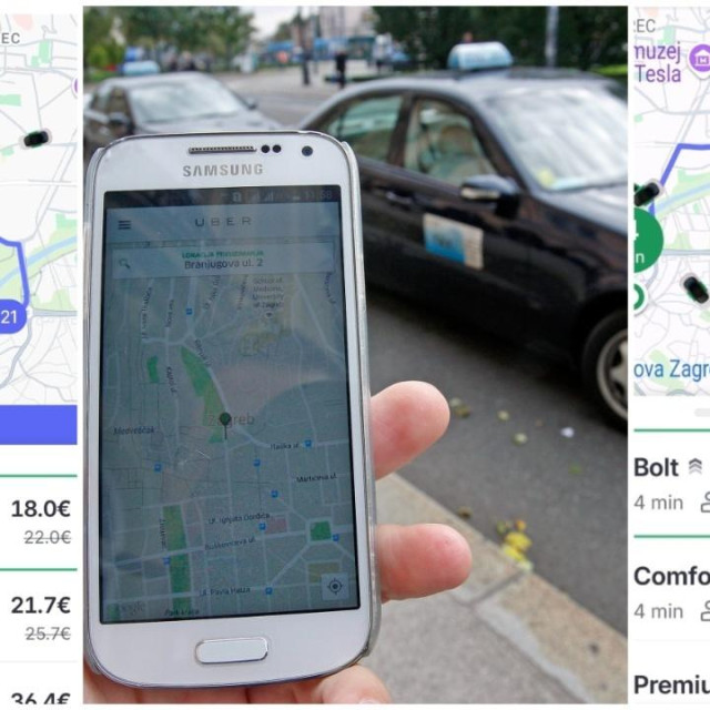 Testirali smo cijene i čekanje na vozača preko Bolta i Ubera