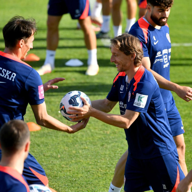 Ante Budimir i Luka Modrić