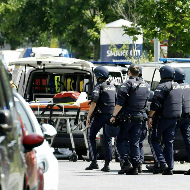 Prizor s mjesta zločina u Grazu