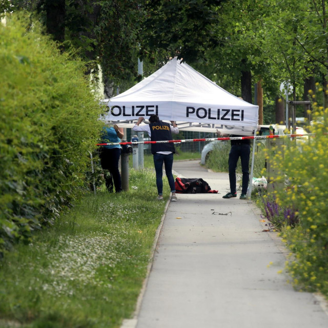 Policijski očevid u Grazu