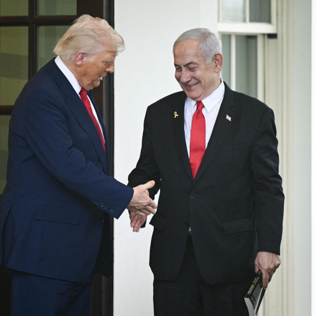 Donald Trump i Benjamin Netanyahu