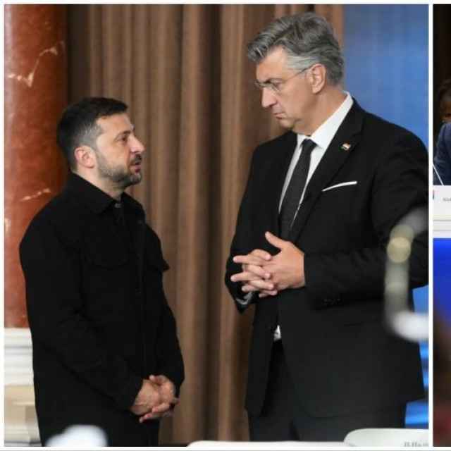 Zelenski, Plenković i Vučić na skupu u ukrajinskoj Odesi