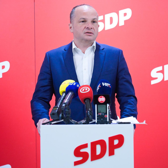 Predsjednik SDP-a Sinisa Hajdaš Dončić