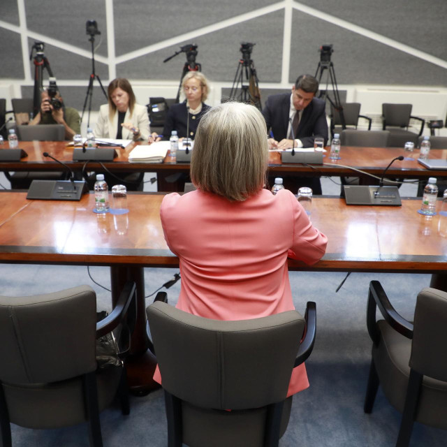 Sandra Artuković Kunst na sjednici nije komentirala odluku Opće sjednice Vrhovnog suda koja nije dala podršku nijednom kandidatu za predsjednika Vrhovnog suda