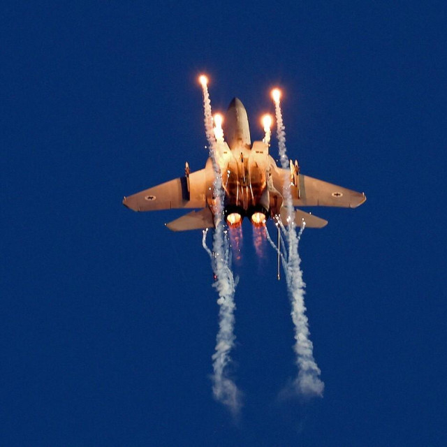 Izraelski vojni avion F-15 Eagle