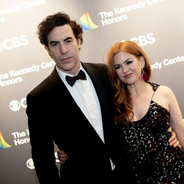 Sacha Baron Cohen i Isla Fisher