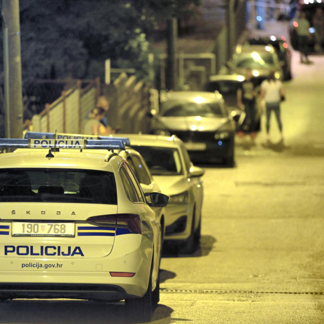 Policijski očevid u Markuševcu