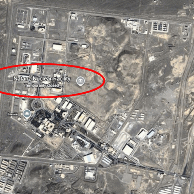 Postrojenje u Natanzu (Iran) i američki strateški bombarder B2 Spirit