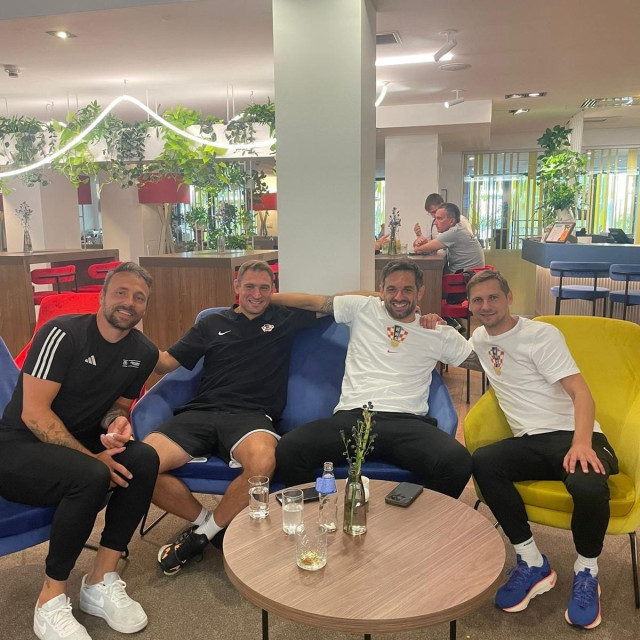 Gordon Schildenfeld, Nikica Jelavić, Radomir Đalović i Mario Gregurina