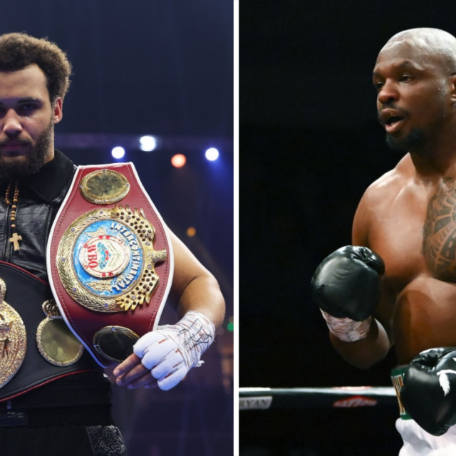 Moses Itauma (lijevo) vs. Dillian Whyte (desno)