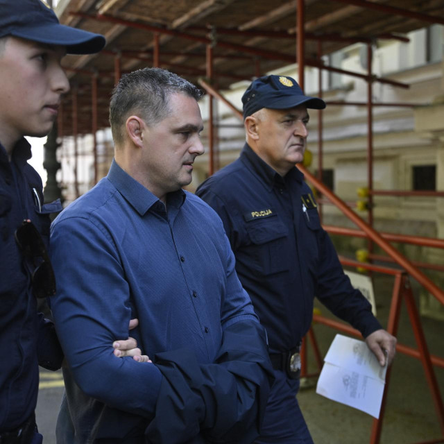 Dovodjenje osumnjicenih u aferi Hipodrom na Zupanijski sud.