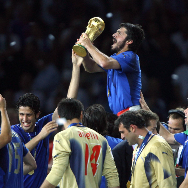 Gennaro Gattuso s Italijom je 2006. postao svjetski prvak