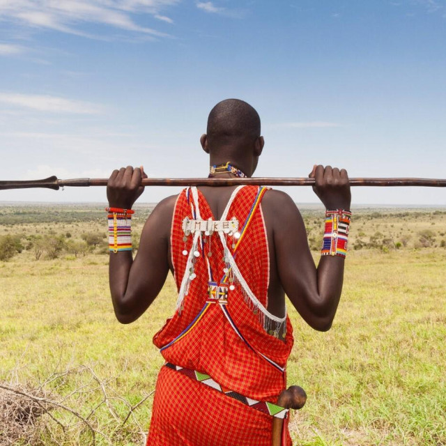 Masai ratnik, ilustrativna fotografija