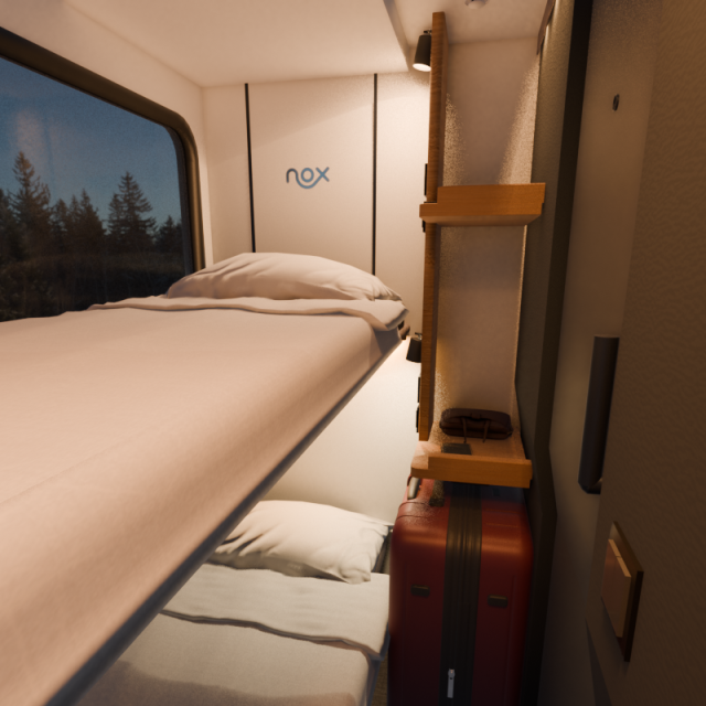 Dvokrevetna kabina, s opcijom kreveta na kat