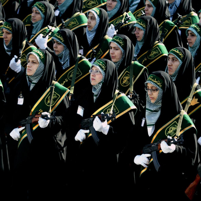 Ženske pripadnice paravojne skupine Basij