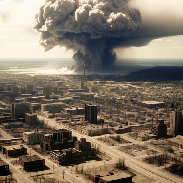 Ilustracija, atomska bomba