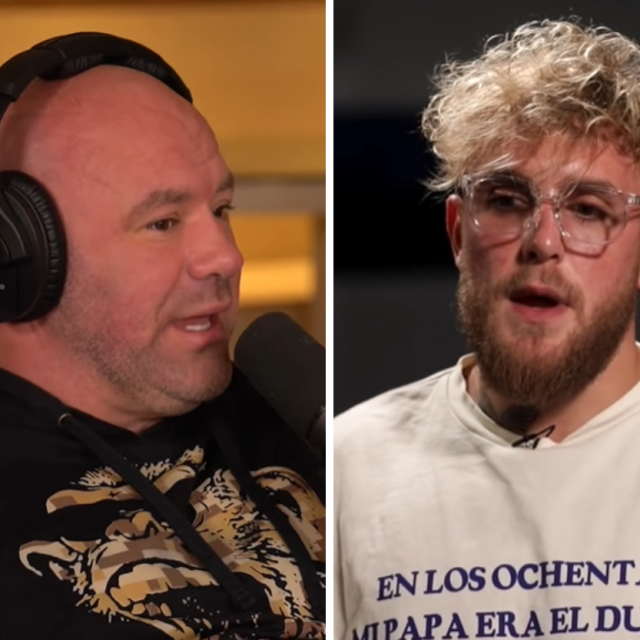 Dana White i Jake Paul