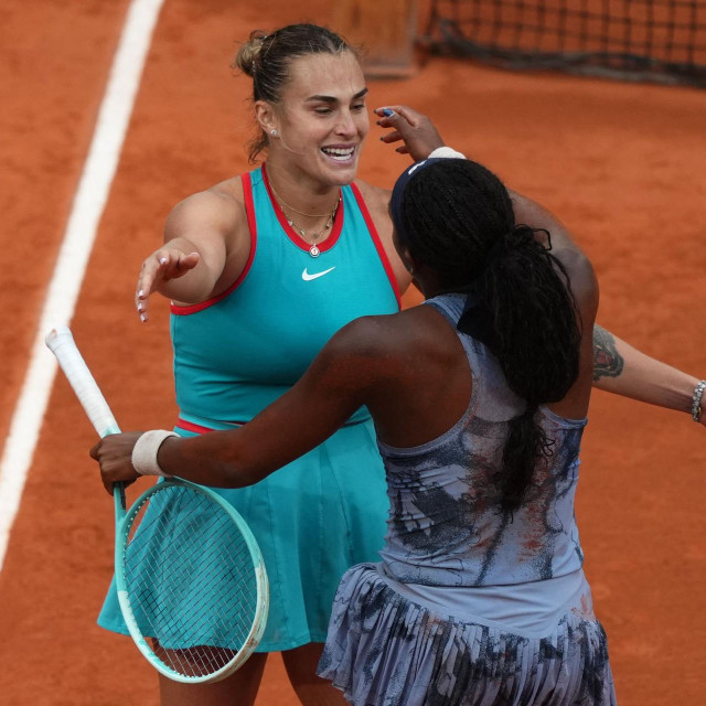Arina Sabaljenka i Coco Gauff