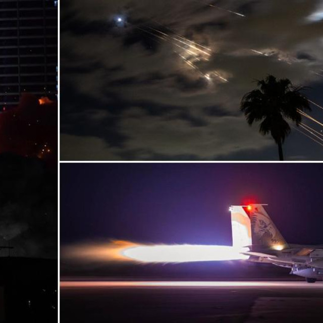 Eksplozija u Tel Avivu; Kiša projektila iznad Izraela; izraelski borbeni avion F-15