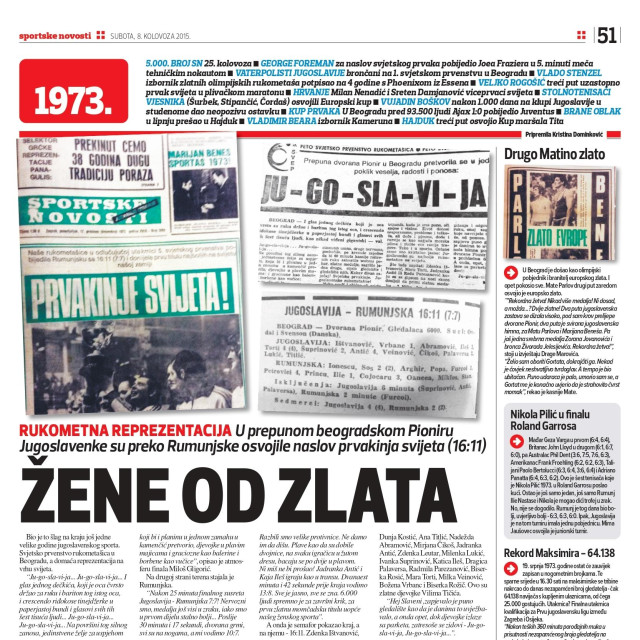 80. rođendan SN - 1973.