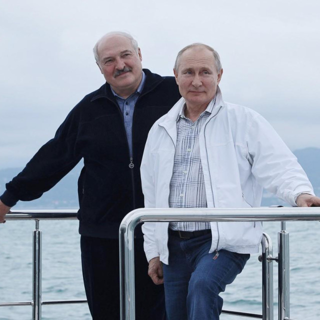 Aleksandar Lukašenko i Vladimir Putin