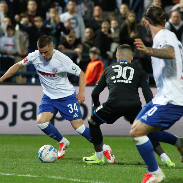 Varaždin - Hajduk: Bruno Durdov