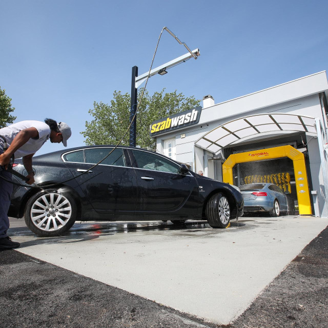 Otvorenje autopraonice Szabwash