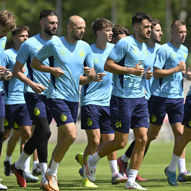 Dinamov prvi trening 