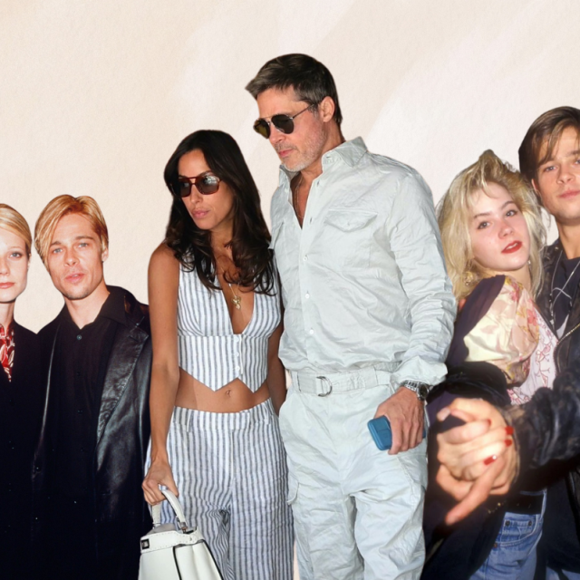 brad pitt i njegove cure