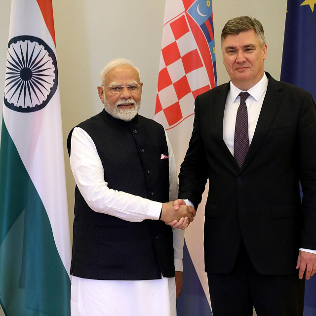 Zoran Milanović i Narendra Modi