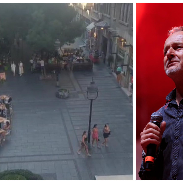 Thompson se ori u centru Beograda