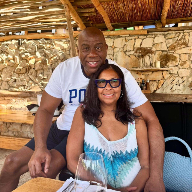 Magic Johnson i supruga Cookie