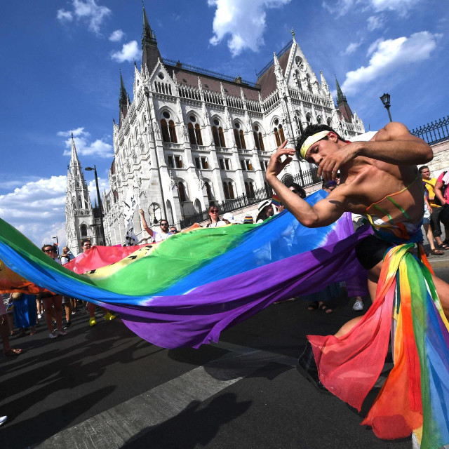 Povorka ponosa u Budimpešti 2022., arhivska fotografija
