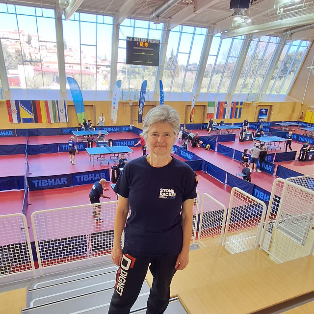Branka Batinić u Vrsaru na Stone Racket Istria