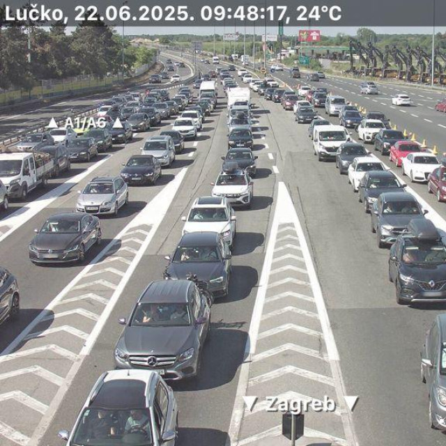 Gužve na Lučkom već su počele