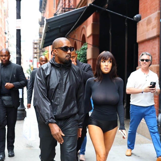 Kanye West i Bianca Censori u New Yorku