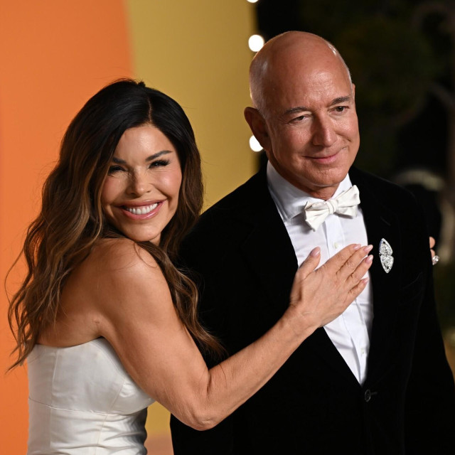 Lauren Sanchez i Jeff Bezos 