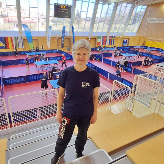 Branka Batinić u Vrsaru na Stone Racket Istria