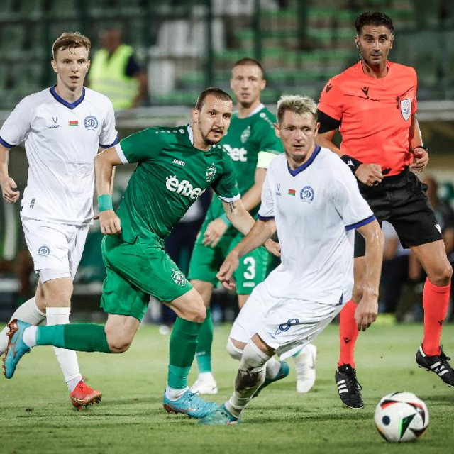 Dvoboj Ludogoreca i Dinama iz Minska 2024.