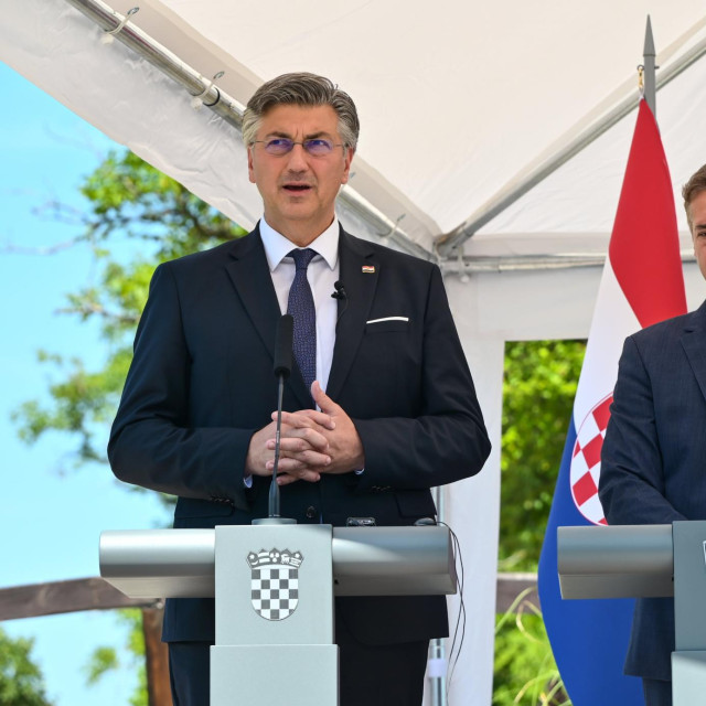 Andrej Plenković, Robert Golob