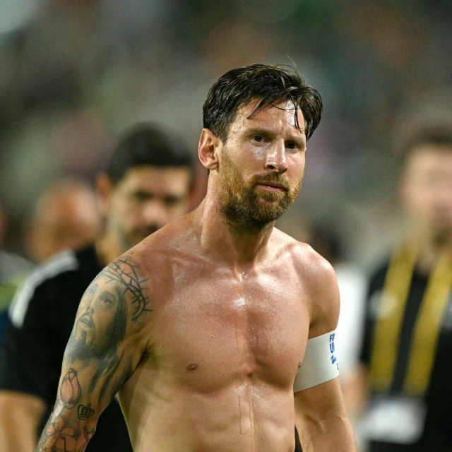 Lionel Messi nakon utakmice s Palmeirasom