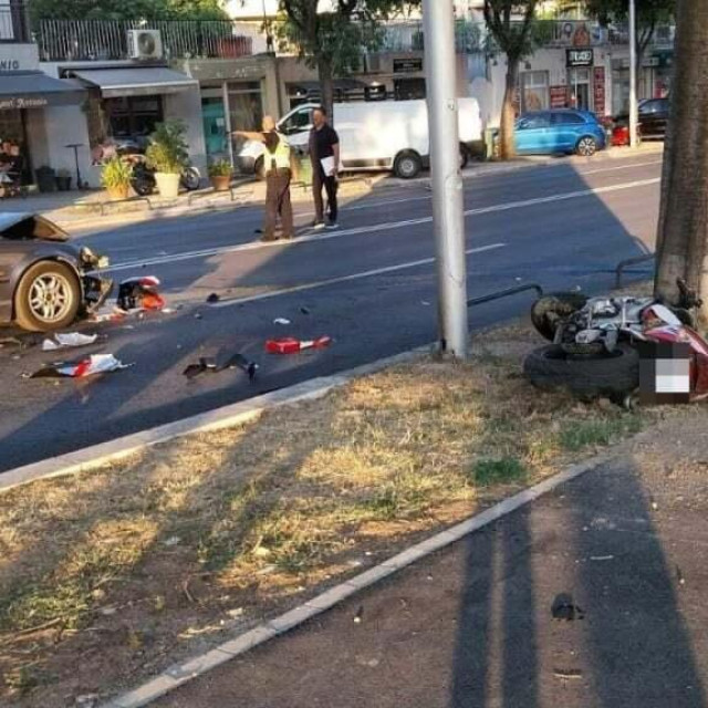Prometna nesreća u Splitu, poginuo motociklist