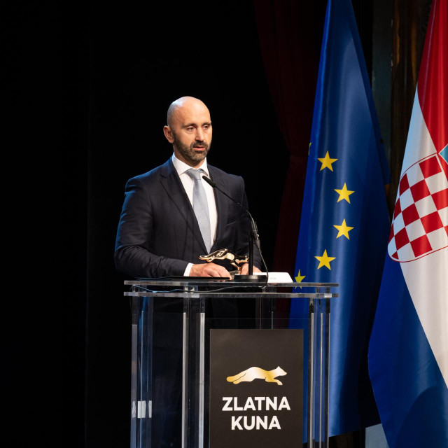 Marko Badurina, predsjednik Uprave HPB-a na dodjeli Zlatne kune za najuspješniju banku
